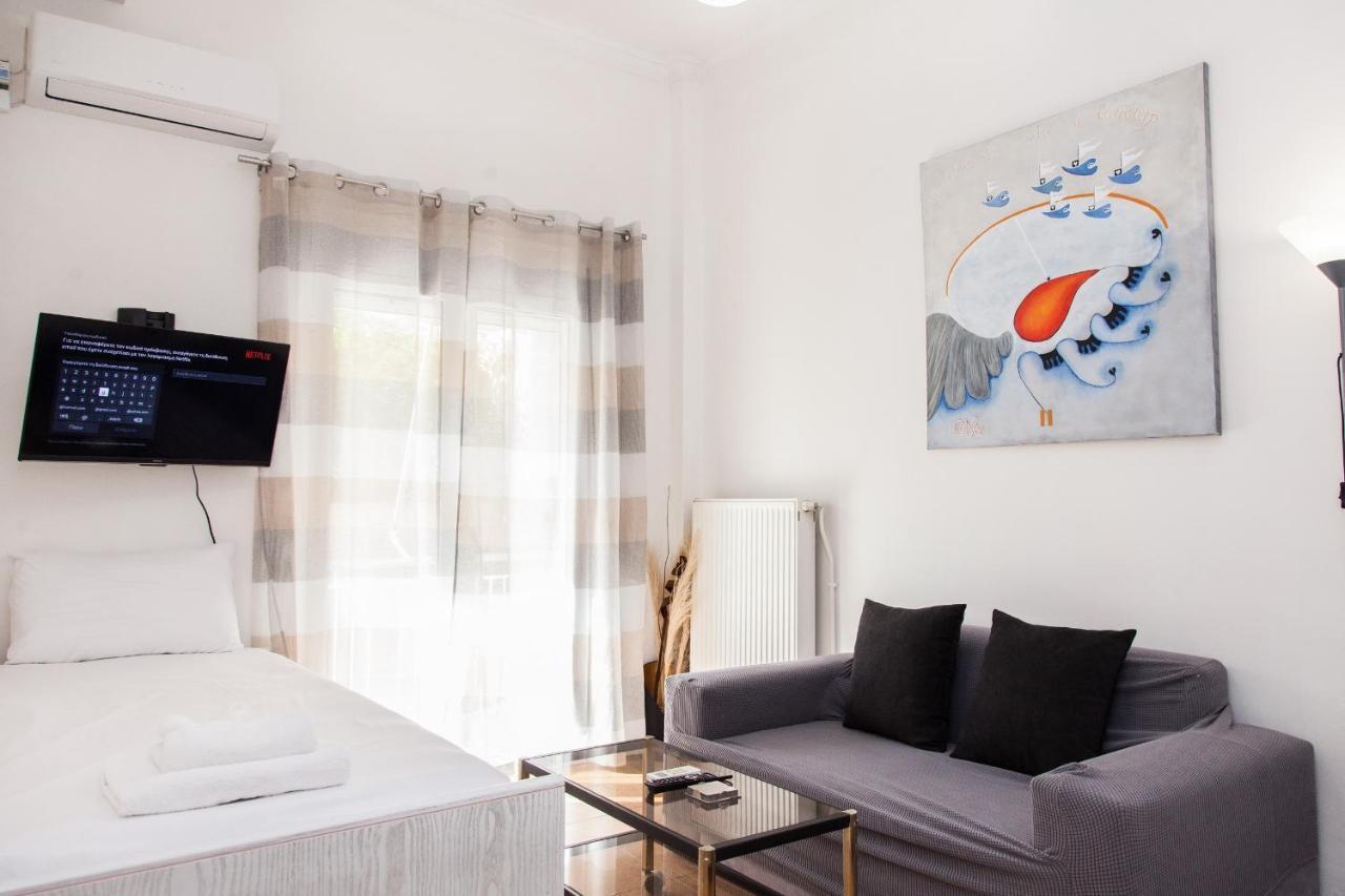 Cozy Apartment Near Stavros Niarchos Park Атина Екстериор снимка